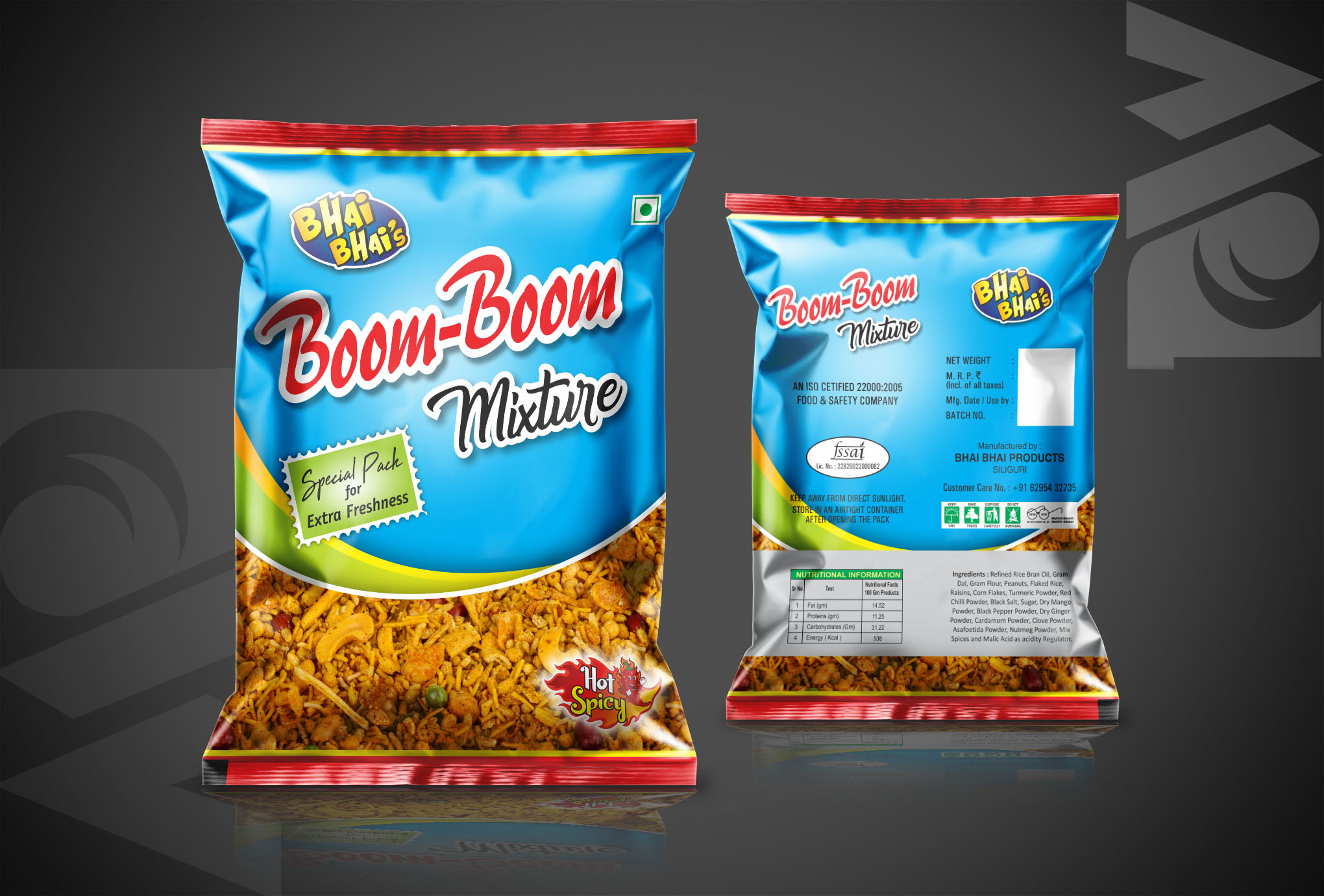 Bhai Bhai Snack Packaging
